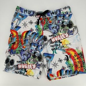 Hurley Graffiti Board Shorts Men’s Size 38